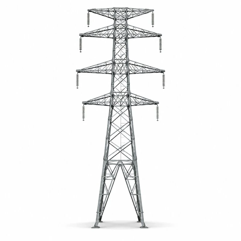 Double Circuit Angle Steel Tower